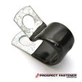 Kmc KMC Stampings COV5309Z1 3.25 in. Medium Duty Clamp With Vinyl Cushion .281 Screw Hole Pack - 10 Pieces COV5309Z1